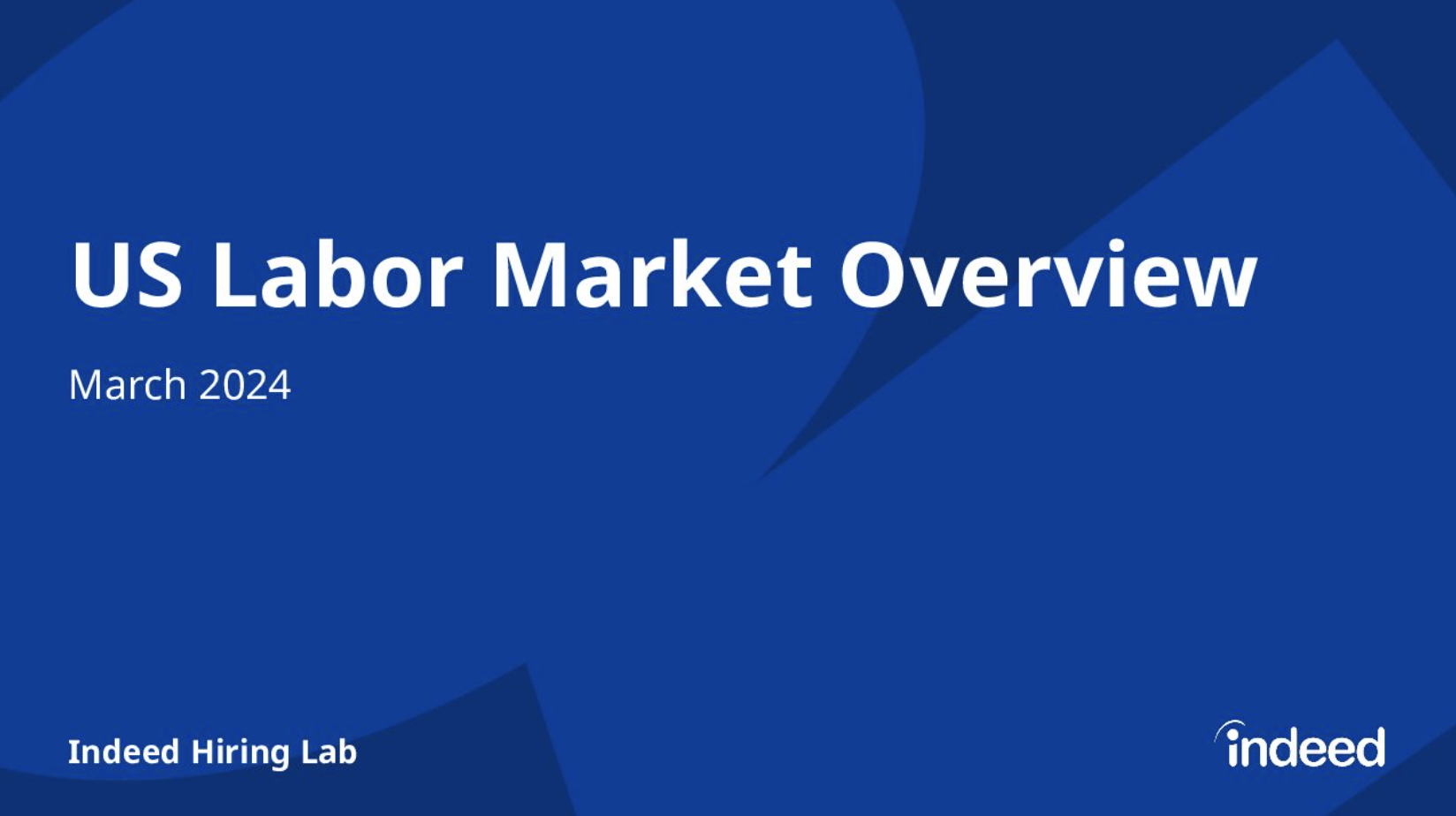 US Labor Market Overview March 2024